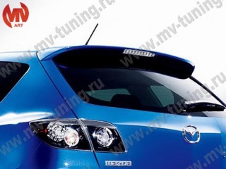 Спойлер(стоп сигнал в комплект не входит) Mazda 3 HB (2004-2009)