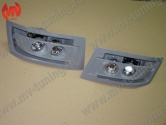 Корпуса ПТФ под модули Hella Toyota LC Prado 120 (2002-2009)