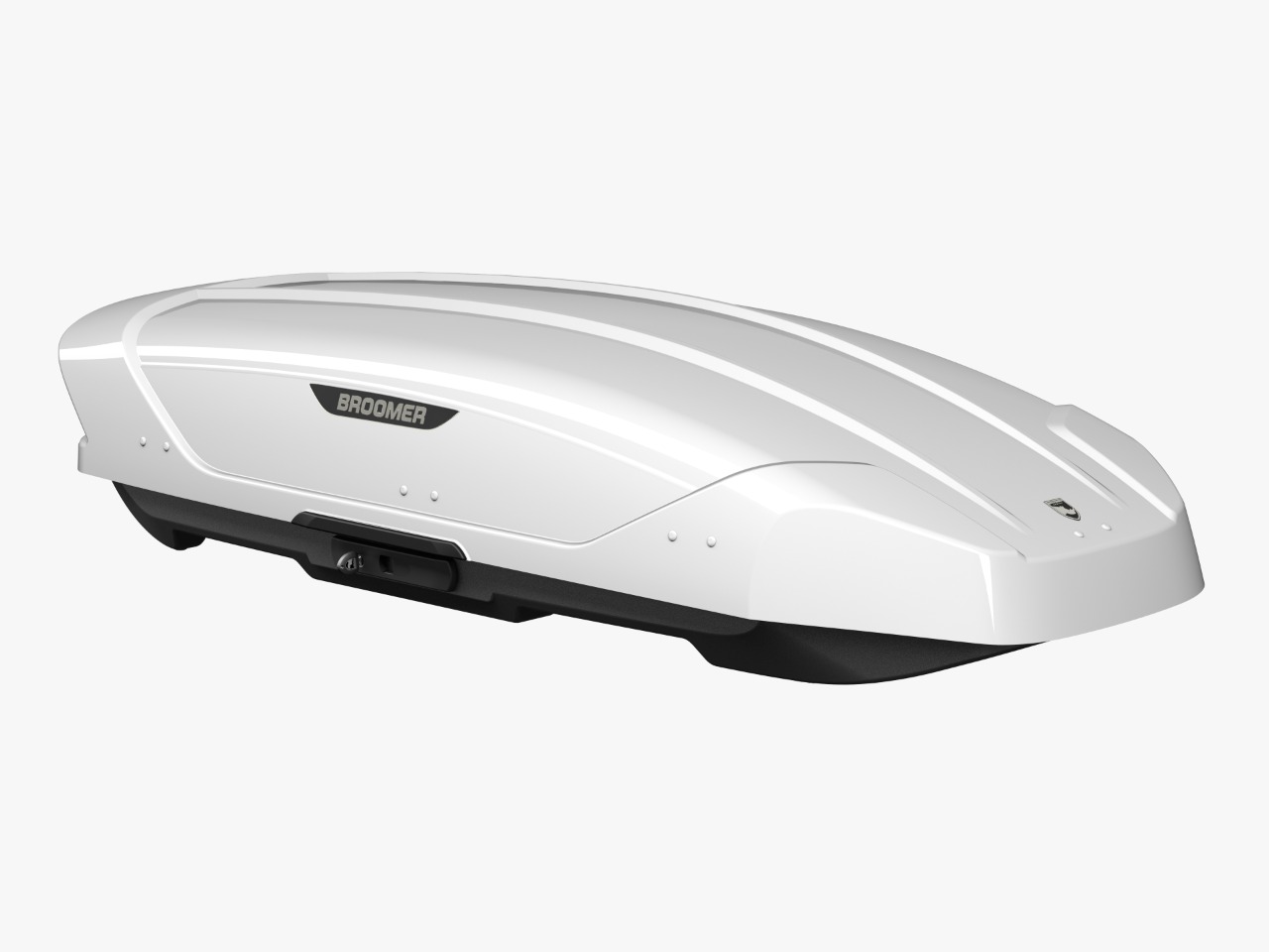 Автобокс Broomer Venture L (430л) АБС/ПММА (Белый глянец)