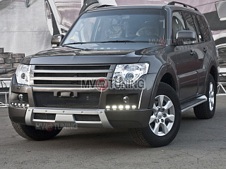 Решетка Радиатора Broomer Design var №1 Mitsubishi Pajero IV 4 (2006-2015)