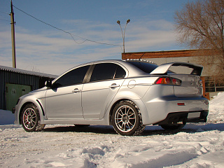 Спойлер в стиле EVO для Mitsubishi Lancer X 10 (2007-2017)