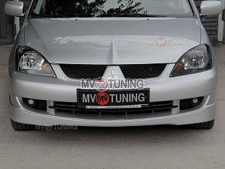 Юбка переднего бампера Sport 2.0 Mitsubishi Lancer 9 IX (2006-2009)