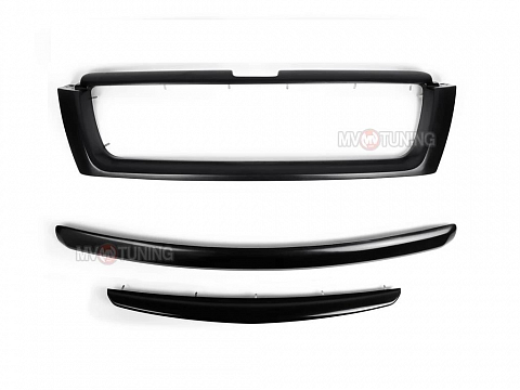 Решетка радиатора в стиле JAOS Toyota LC 150 Prado (2009-2014) БЕЗ СЕТКИ