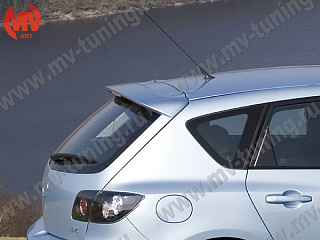 Спойлер(стоп сигнал в комплект не входит) Mazda 3 HB (2004-2009)
