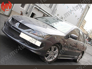 Крепление гос. номера в стиле EVO Mitsubishi Lancer IX (2003-2009)