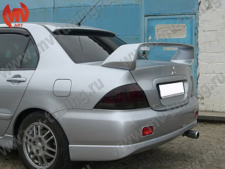 Спойлер в стиле EVO var№2 (средний) Mitsubishi Lancer 9 IX (2003-2009)