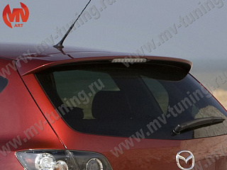 Спойлер(стоп сигнал в комплект не входит) Mazda 3 HB (2004-2009)