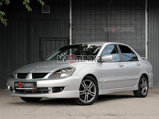 Юбка переднего бампера Sport 2.0 Mitsubishi Lancer 9 IX (2006-2009)