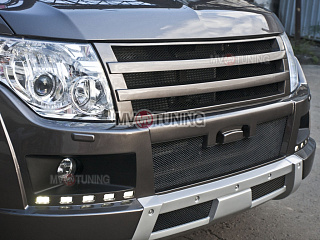 Решетка Радиатора Broomer Design var №1 Mitsubishi Pajero IV 4 (2006-2015)