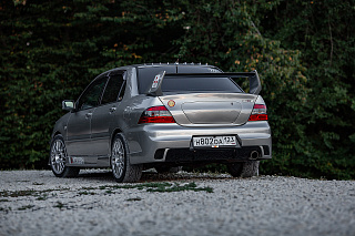 Спойлер в стиле EVO var№1 (высокий) для Mitsubishi Lancer IX 9 (2003-2009)