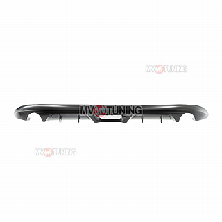 Диффузор заднего бампера var №2(с килями) Mazda 3 BM (2013 - 2019)