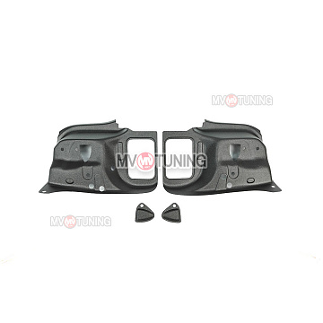 Боковые накладки в багажник Рено Логан 2 (Renault Logan New, Logan Stepway)