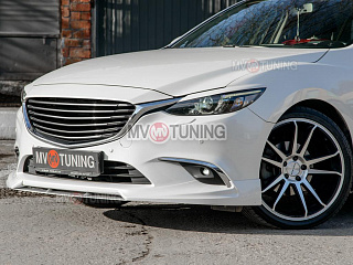 Решетка радиатора Mazda 6 комплектация №2 (решетка в сборе) / Atenza GJ (2015 - 2018)