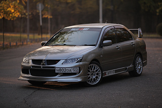 Пороги в стиле INGS Extreem Mitsubishi Lancer IX (2003-2009)