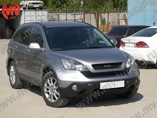 Решетка радиатора (БЕЗ СЕТКИ) "Mugen Style" Нonda CR-V (2007-2009) + УСТАНОВОЧНЫЙ КОМПЛЕКТ
