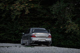Спойлер в стиле EVO var№1 (высокий) для Mitsubishi Lancer IX 9 (2003-2009)