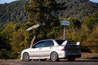 Пороги в стиле INGS Extreem Mitsubishi Lancer IX (2003-2009)