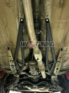 Центральные распорки пола Subaru Forester 1996-2001