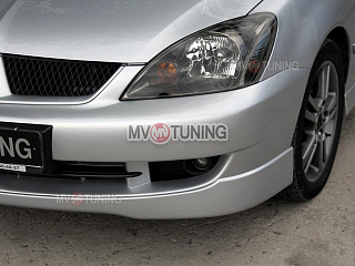 Юбка переднего бампера Sport 2.0 Mitsubishi Lancer 9 IX (2006-2009)