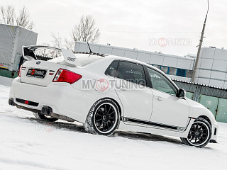 Аэродинамический рассекатель (накладка на крышу) Subaru Impreza  III GE (2007 - 2011)