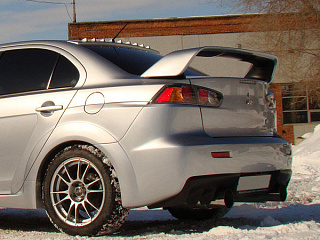 Спойлер в стиле EVO для Mitsubishi Lancer X 10 (2007-2017)