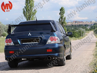 Спойлер в стиле EVO var№1 (высокий) для Mitsubishi Lancer IX 9 (2003-2009)