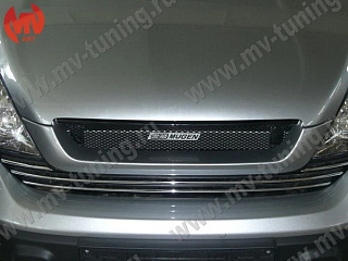 Решетка радиатора (БЕЗ СЕТКИ) "Mugen Style" Нonda CR-V (2007-2009) + УСТАНОВОЧНЫЙ КОМПЛЕКТ