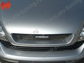 Решетка радиатора (БЕЗ СЕТКИ) "Mugen Style" Нonda CR-V (2007-2009) + УСТАНОВОЧНЫЙ КОМПЛЕКТ